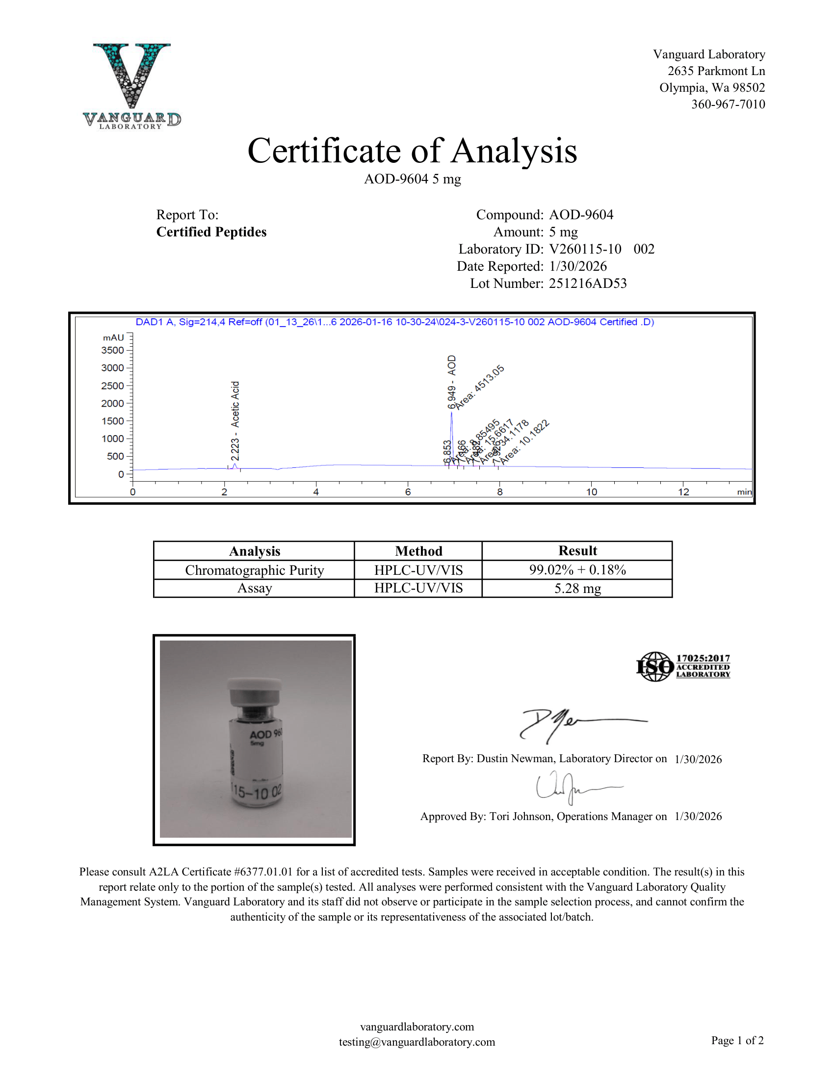 AOD 9604 5MG - Image 3