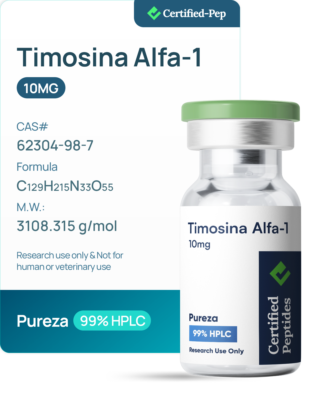 TIMOSINA ALFA-1 10MG
