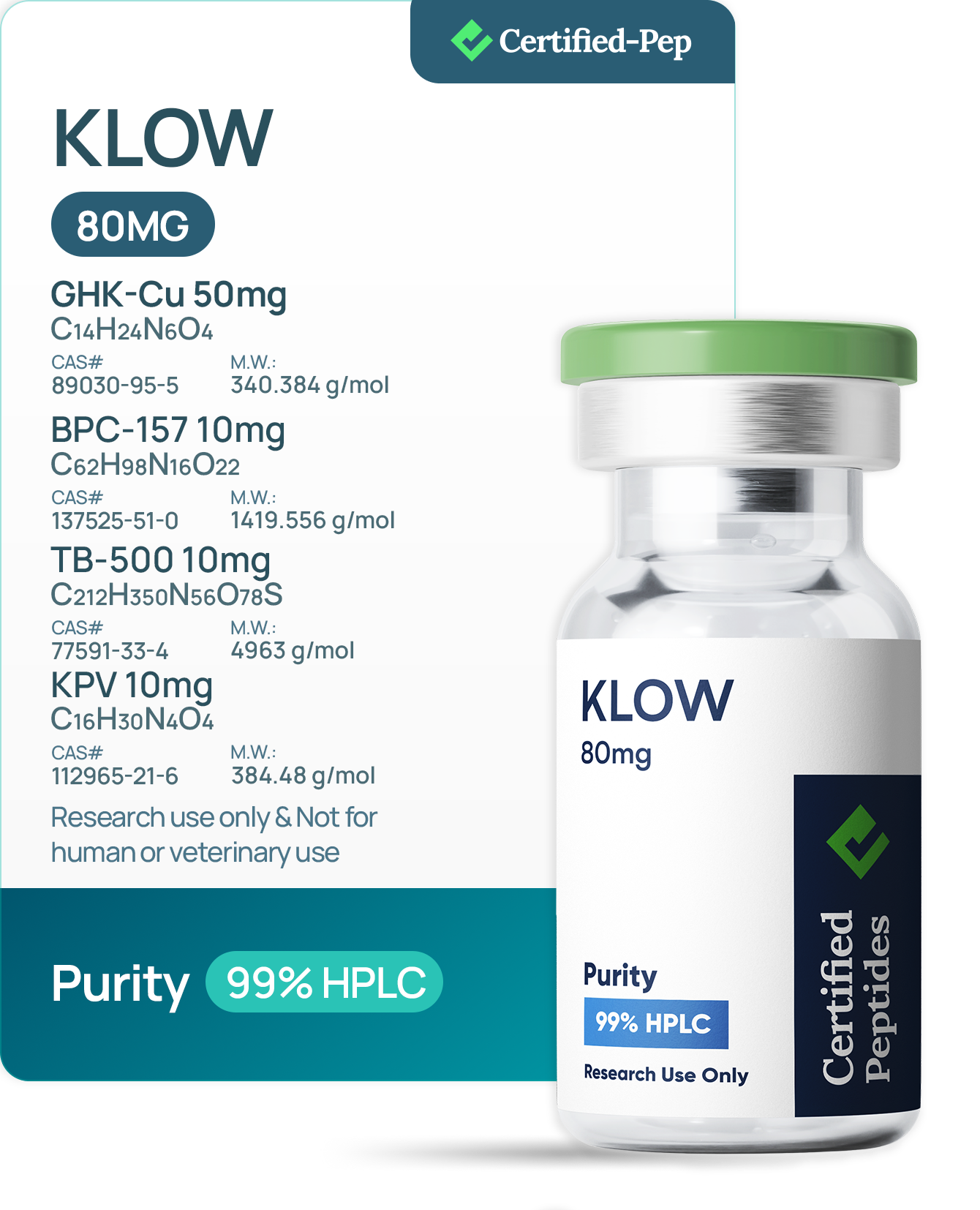 KLOW Peptido