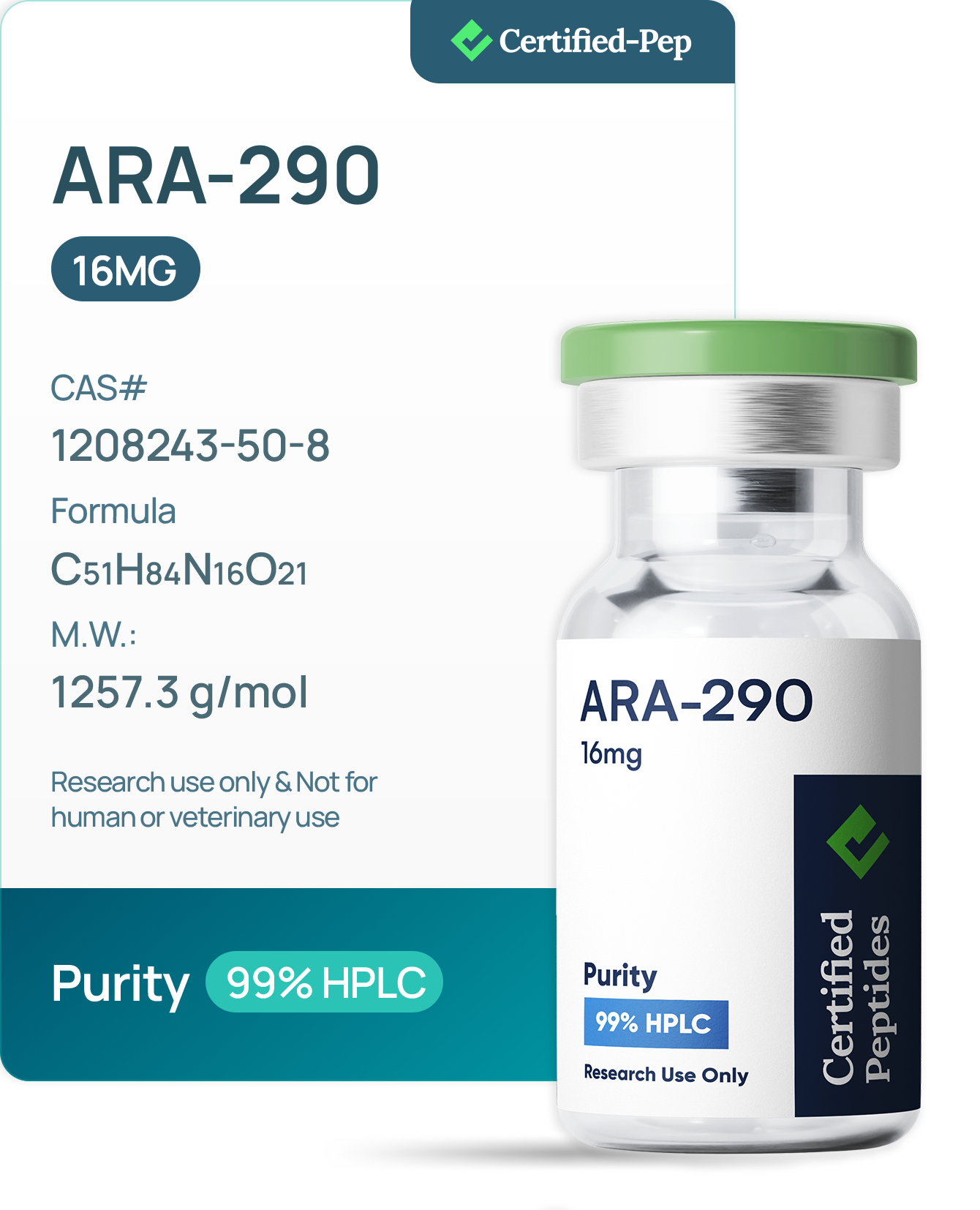 ARA-290 / Cibinetida 10MG