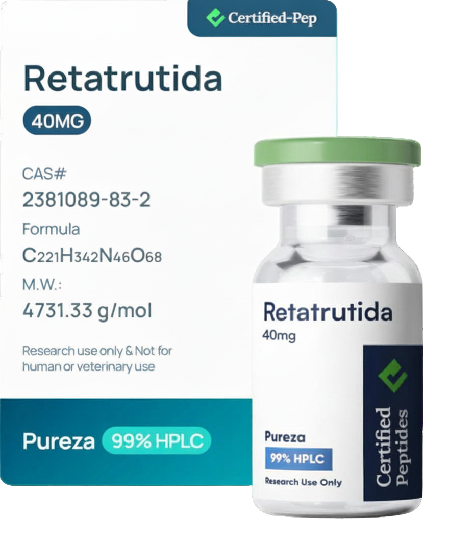 Retatrutida péptido de 40 mg