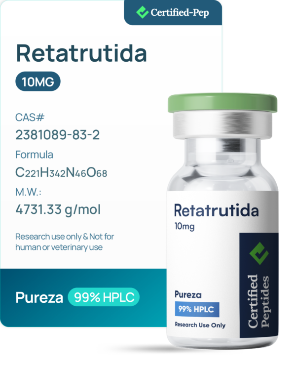 Retatrutida péptido de 10 mg