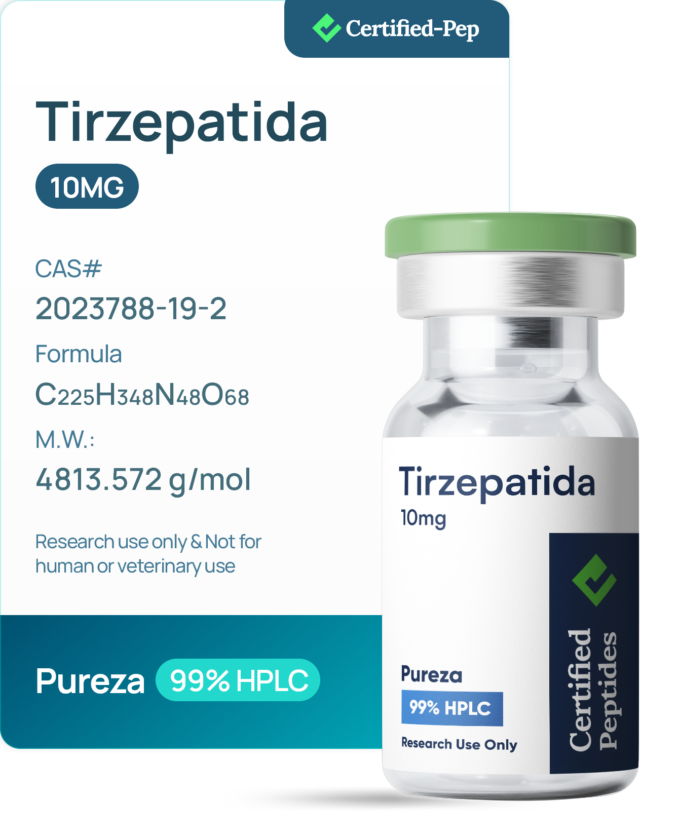 tirzepatida peptido 10mg